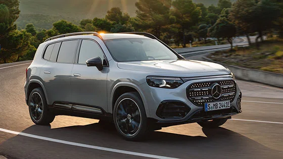 2026 מרצדס GLB החדש נחשף - גרסה חשמלית עם טווח של 630 קילומטר 2026 מרצדס GLB החדש