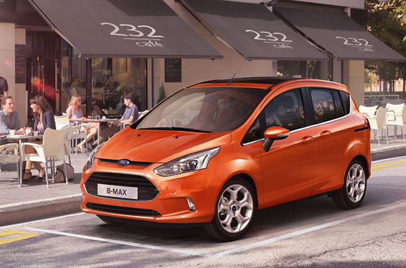 פורד B-MAX  - מקירוואן חדש וייחודי לפורד