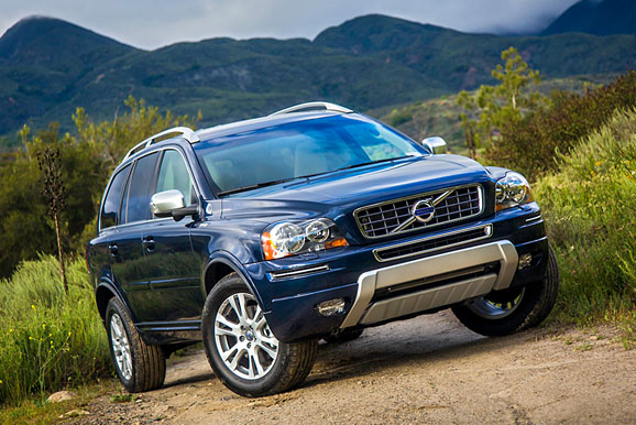 וולוו XC90, מתיחת פנים קלה ואחרונה לדגם 2012