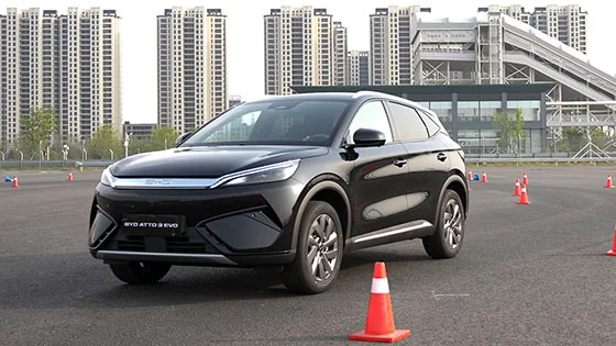 התרשמות ראשונה מ- BYD אטו 3 EVO החדש 2026 BYD אט 3 EVO