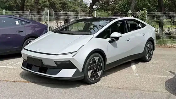 זו לא מכונית קונספט, זו איוניק V לשוק הסיני יונדאי איוניק V 2026