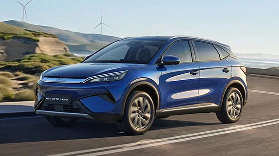 בדרך לישראל: 2026 BYD אטו 3 החדש EVO 2026 BYD אטו 3 החדש EVO